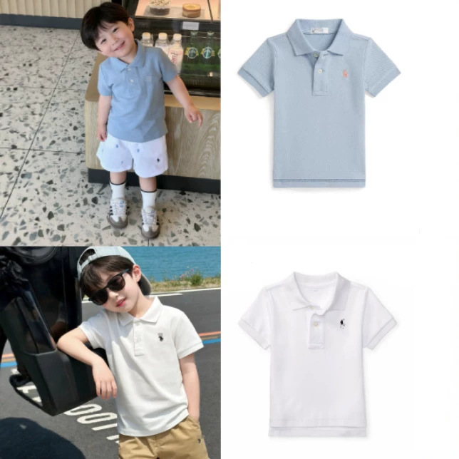 (In Stock) New Ralph Children's Polo Short-Sleeve in Two Colors