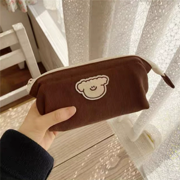 Cute brand pencil case, fresh high quality capacious shopping bag, cat