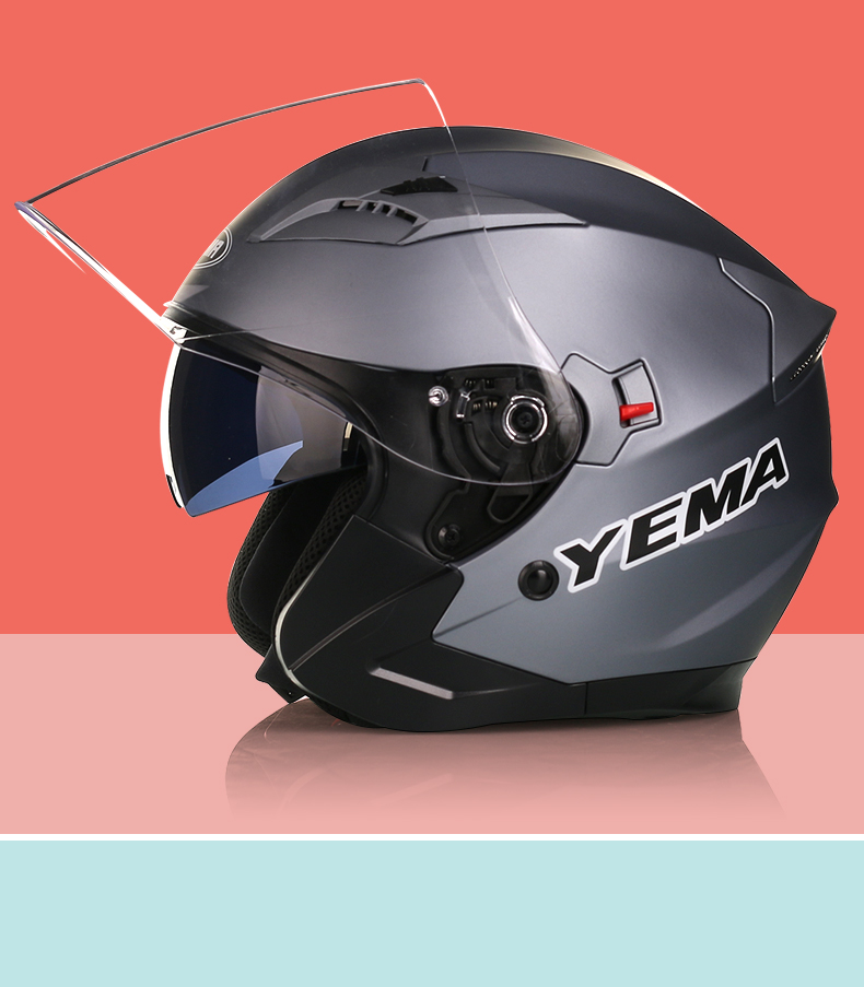 Large Size Motorcycle Helmet Men's Extra Large Half Helmet Winter 5XL