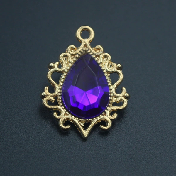 Gold background purple