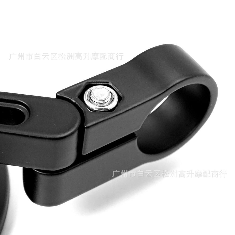 Adjustable Motorcycle and Bicycle Rearview Mirror Handlebar 22-25 Universal Rearview Mirror for Export Only