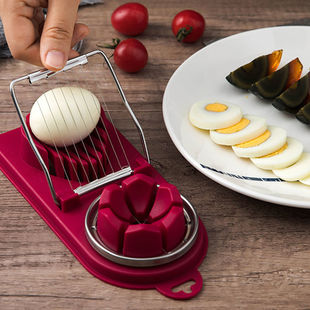 Multifunctional Egg Slicer Household Egg Slicer Three-In-One Preserved Egg Peeling Egg Cutting Artifact Divider