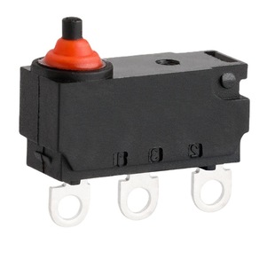 Temperature-Resistant and Waterproof Micro Switch 3-Pin Wholesale Power Tool Micro Switch Waterproof Travel Switch Three-Pin