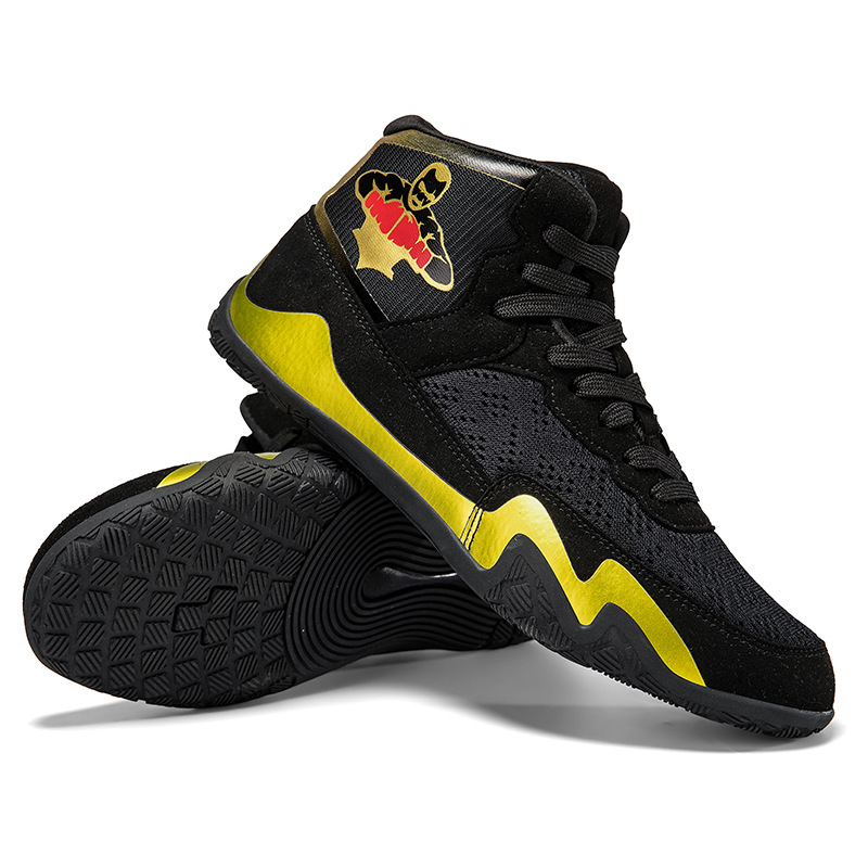 2026 New Professional Wrestling Shoes, Sanda Fighting Shoes, Non-Slip and Wear-Resistant Training Boxing Shoes, Men's and Women's Taekwondo Shoes 47