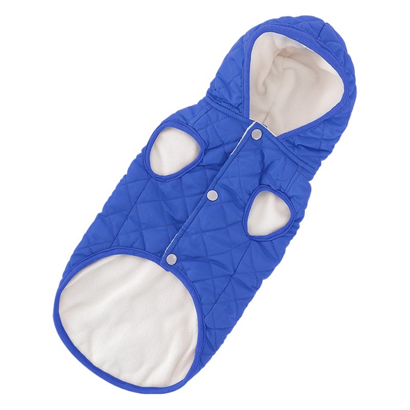 Directo de fábrica perro espesado abrigo de algodón acolchado para mascotas invierno transfronterizo abrigo de nieve Chaleco de moda ropa de abrigo