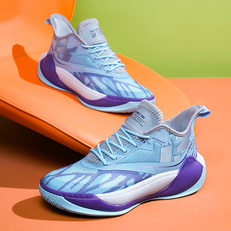 Iverson/Iverson Youth Mesh Breathable Wear-Resistant Anti-Slip Shock-Absorbing Running Sports Basketball Shoes A397 Iverson/Iverson Youth Mesh Breathable Wear-Resistant Anti-Slip Shock-Absorbing Running Sports Basketball Shoes A397