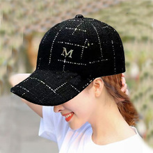帽子女韩版潮百搭棒球帽小香风春夏秋天时尚休闲ins鸭舌帽ins风