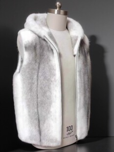 Fur Integrated Double-Sided Shearling Mink Fur Winter Outwear Men's Suit Collar Mink Outwear Short Dad Outfit