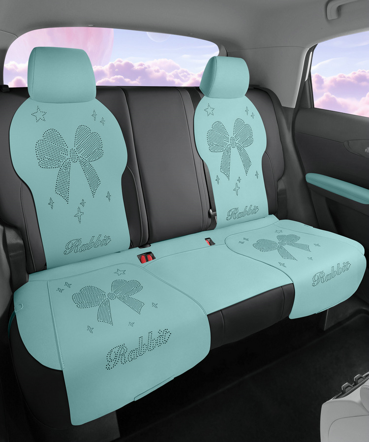 Geely Xingyuan Special Half-Pack Saddle Cushion Car Seat Cushion Four-Season Universal Seat Cover Breathable Suede Seat Cushion
