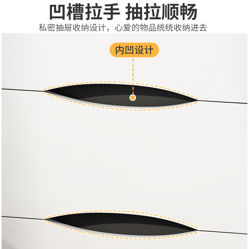 Mesita de noche Luz de lujo simple dormitorio moderno gabinete de almacenamiento de cabecera pequeño estante de almacenamiento simple mesita de noche gabinete pequeño