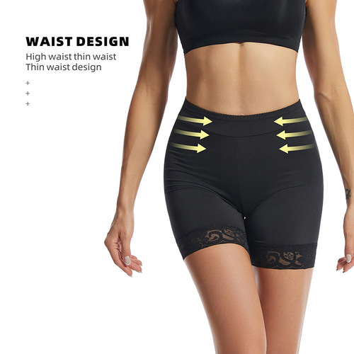 European and American cross-border breathable inserts to enlarge buttocks and crotch, fake ass, sponge pads, butt-lifting pants, buttocks and belly-shrinking boxer briefs