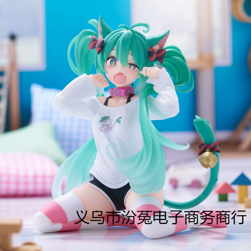 Пижама Hatsune Miku Future Cat Ear Short -sleeved, Hatsune Handiculum Model, Model Beautiful Girl Table Swing Packing Оптом