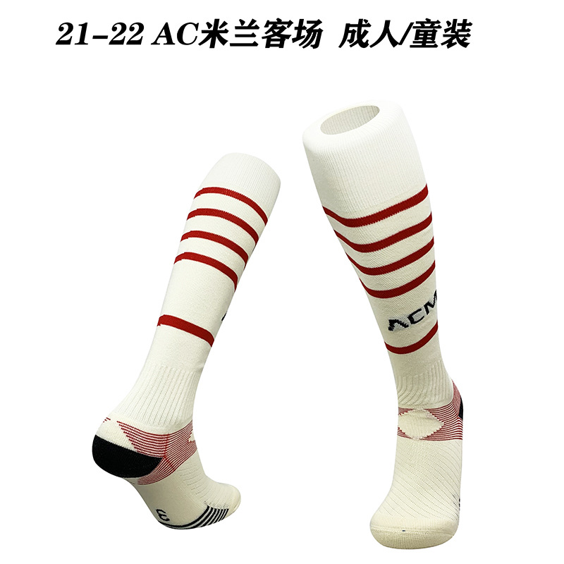 thumbnail image 1 of Calcetines de fútbol de club Giants Calcetines de fútbol Ropa para adultos Toalla inferior Calcetines deportivos gruesos AC Milan Adulto, 1 of 2