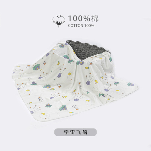 Newborn baby thin single-layer quilt, newborn baby swaddling towel, swaddle towel, blanket, spring and summer pure cotton bag sheet