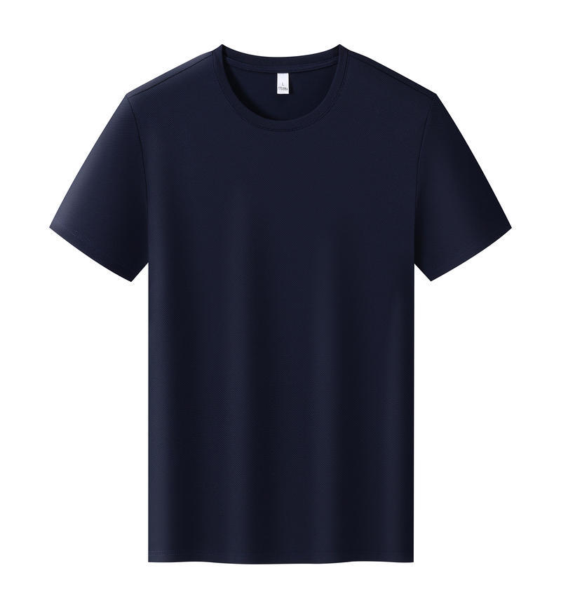Comercio exterior europeo y americano camiseta de algodón de hielo logotipo impreso personalizado camiseta publicitaria de cuello redondo personalizada camiseta cultural de manga corta