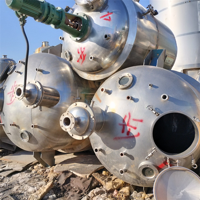 二手立式提取罐 二手不锈钢生物提取设备 2000升提取罐