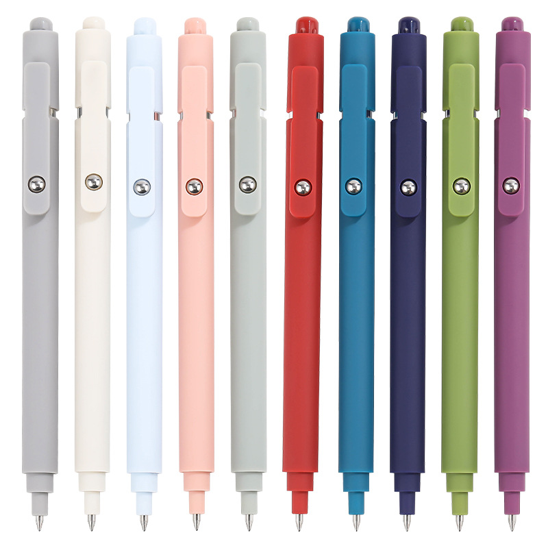 10색 모란디 스틸 볼펜