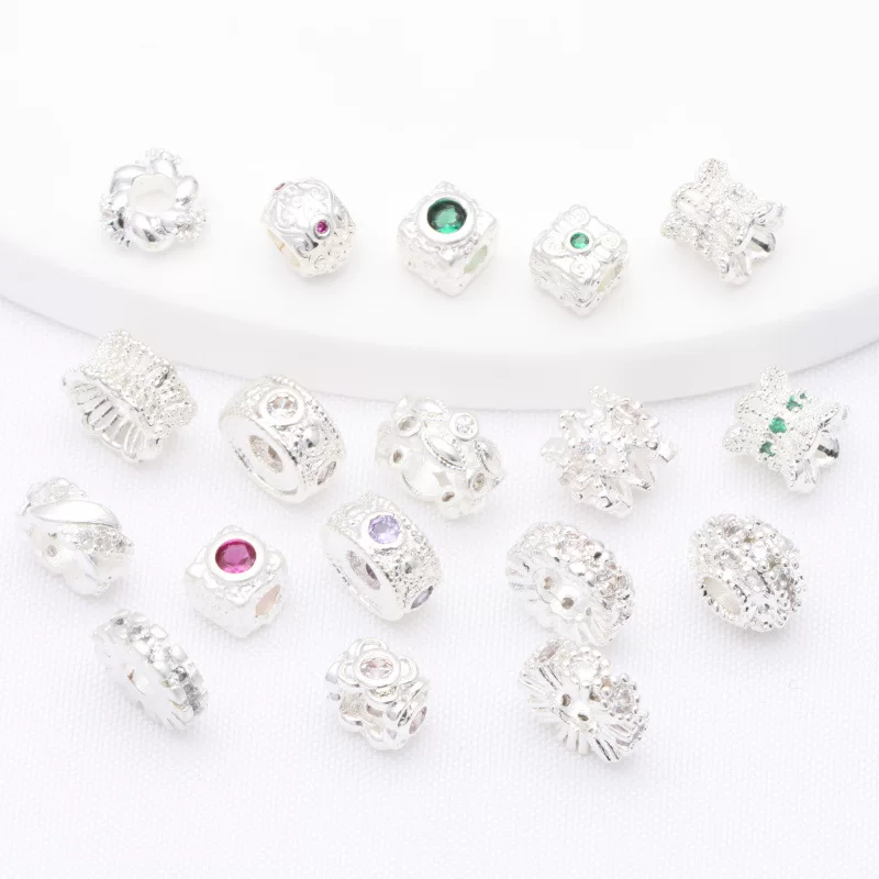 Медно-цинковое Zirconium, бусины, кристалль bracelet, аксессуар, аксессуары, микроинкрустация, оптом