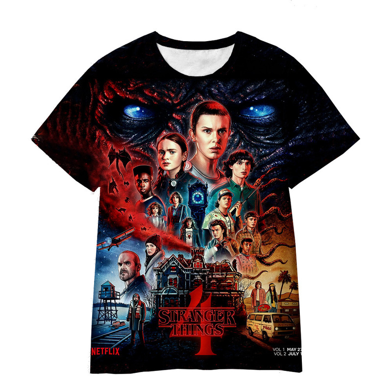 Strange Things 4cos Stranger Things S4 Hellfire Club 3DT T-Shirt