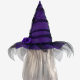 New Halloween Baroque Witch Hat Mesh Flower Dress Up Accessories Gothic Queen cosplay Witch