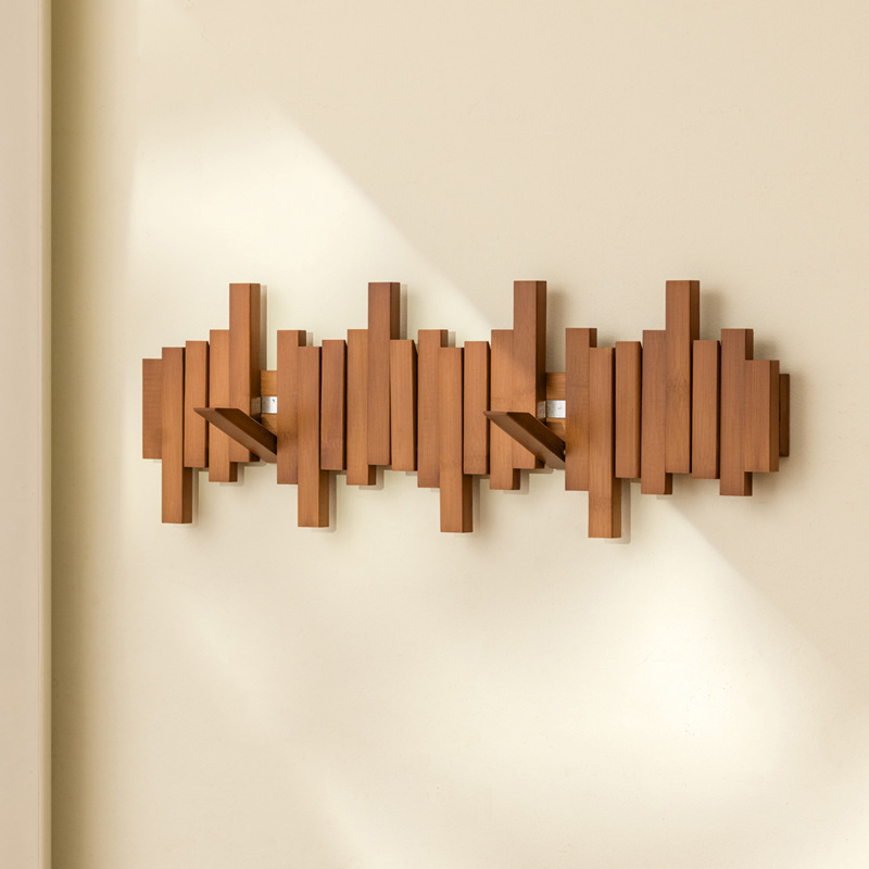 Popular Piano Key Clothes Hanger Without Punching Entrance Door Entrance Wall Hook Wall Creative Decorative Coat Rack