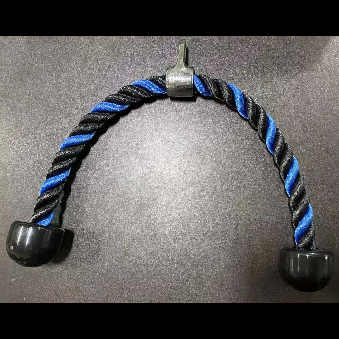 Tríceps tríceps volando pájaro entrenador baja presión cuerda pórtico deportes tirón-abajo mango fitness cuerda doble cabeza hombres al por mayor