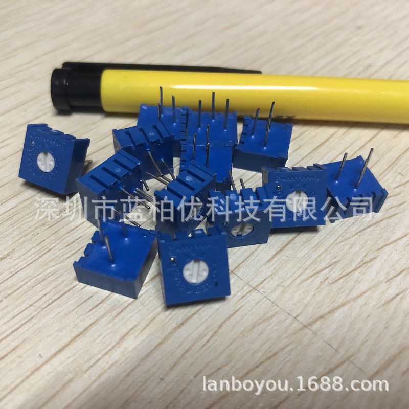 3386P可调电阻 可变微调电位器 3386P-1-105LF 3386P 1M P105 正