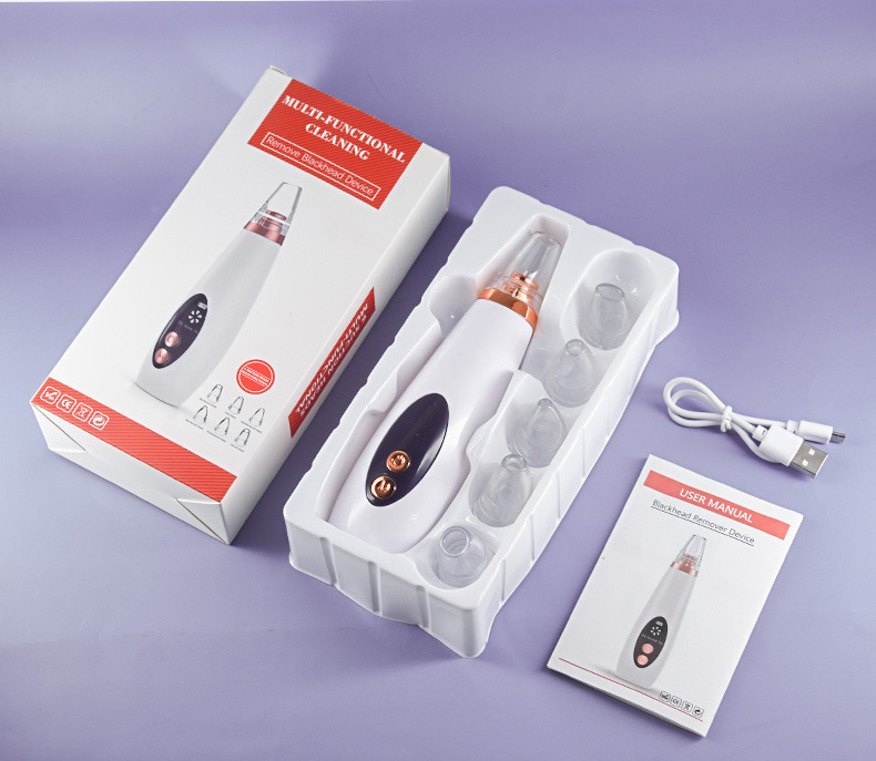 Amazon sınır ötesi akne ve siyah nokta giderme yüz temizleme aleti elektrikli güzellik aleti görsel temizleme ve siyah nokta emme aleti