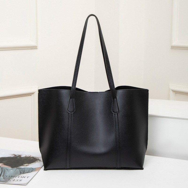 2025 otoño y invierno nuevo nicho Zhong tote bolso de cuero suave de gran capacidad para mujeres bolso de viaje de alta calidad bolso de hombro ocio