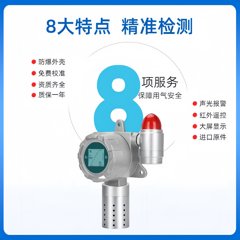 Electrostatic dust meter Pipeline dust concentration super high alarm