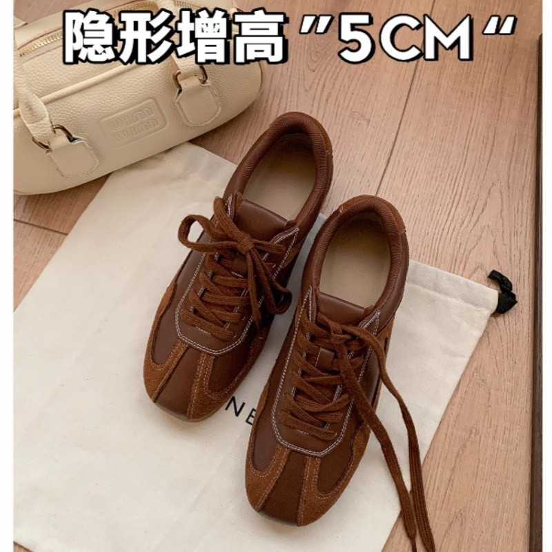若儋解构美学德训鞋女2025年新款复古休闲百搭阿甘鞋运动慢跑鞋|undefined