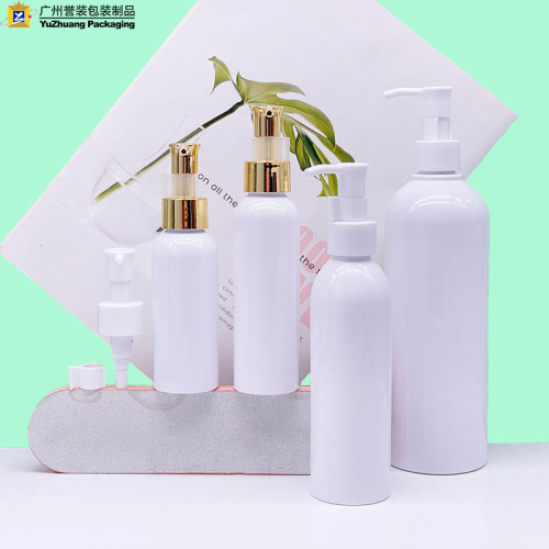 24-tooth pressurized oil pump bottle, 100/150/200 ml cosmetic essential oil lotion bottle, makeup remover oil dispensing bottle