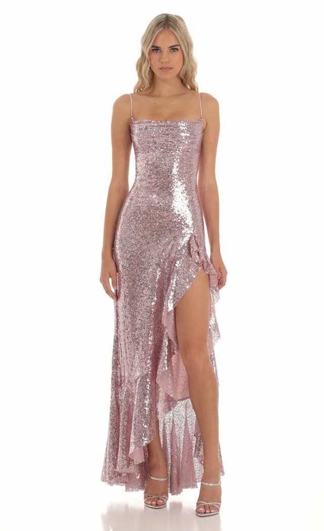 Transfronterizos Europa y Estados Unidos esquinilla vestido vestido de cabina nuevo anfitrión vestido de baile sexy mujer (2 colores) image 8