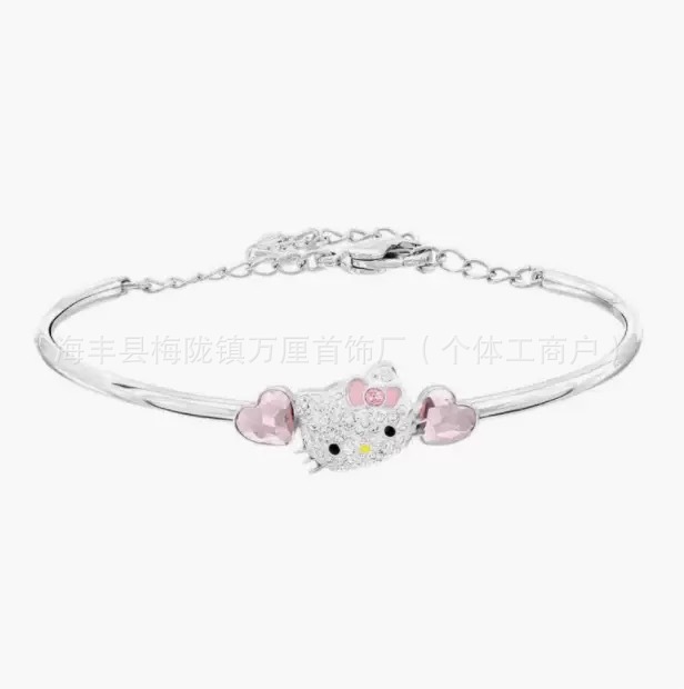 凯蒂猫手镯【白金色】