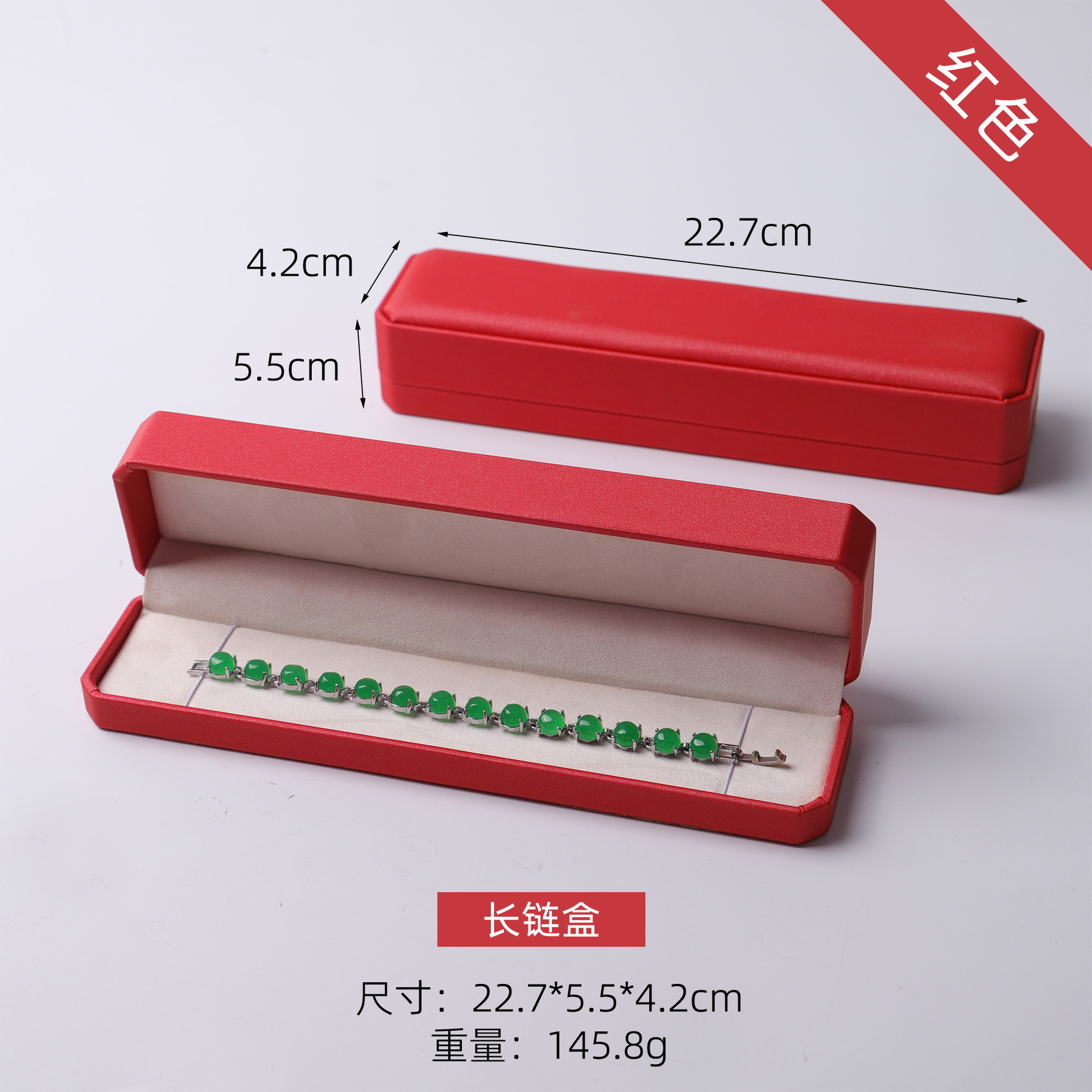 Caja de embalaje de joyería de ocho ángulos, caja de anillo de diamante de lujo brillante, nueva caja de collar de joyería de perlas