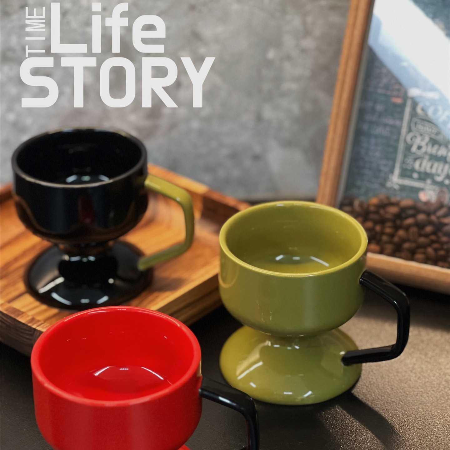 Artístico taza de cerámica para niñas 2024 nuevo diseño taza de café de oficina taza de desayuno de agua potable doméstica