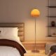 Glass Bauhaus Antique Floor Lamp Living Room Sofa Side Decorative Lamp Advanced Sense Retro Bedroom Vertical Lamp