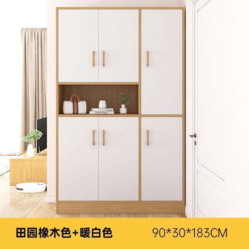 [6도어 싱글프레임 모델] 패스토럴오크 컬러 90*30*183cm