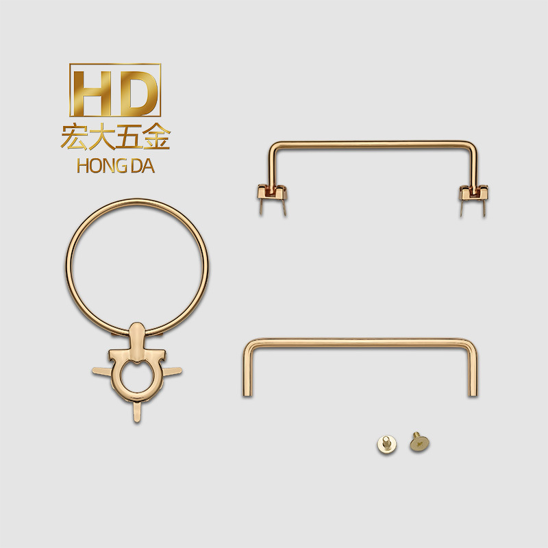 DIY luggage handle gift box iron handle packing box handle moon cake box hardware accessories