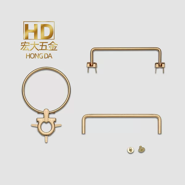 DIY luggage handle gift box iron handle packing box handle moon cake box hardware accessories