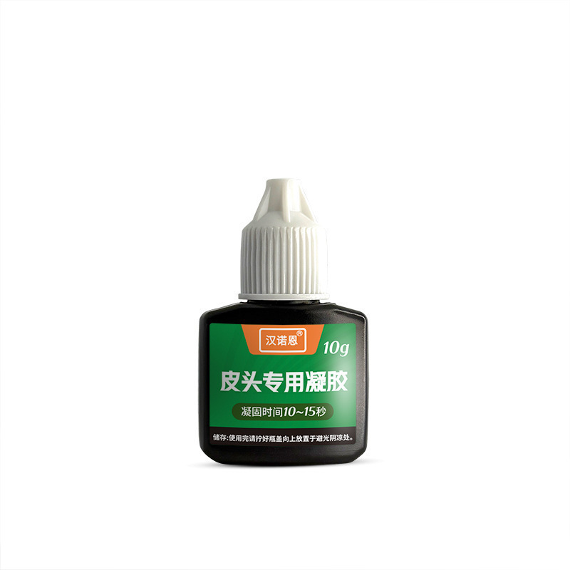 Billiard cue tip glue - clear - ethyl acrylate - 10g - 1 piece