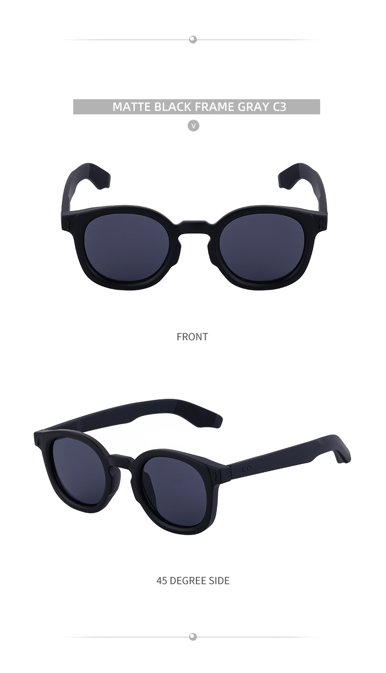 Casual Simple Style Color Block Pc Oval Frame Full Frame Men's Sunglasses display picture 17