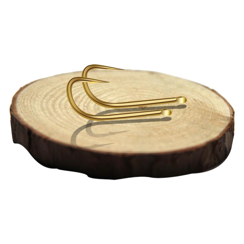 Gold Sleeve Fish Hook Spiny No Spiny Bulk Fish Hook Wholesale Explosive Hook Bionic String Hook Fishing Gear Wholesale