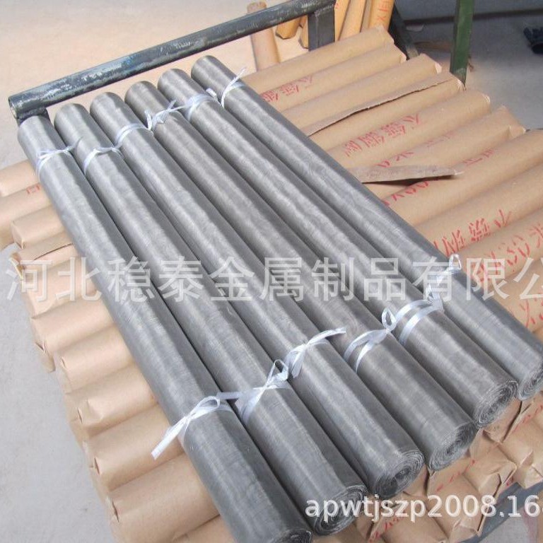 专业生产400目不锈钢网过滤颗粒粉尘材质316L耐酸碱