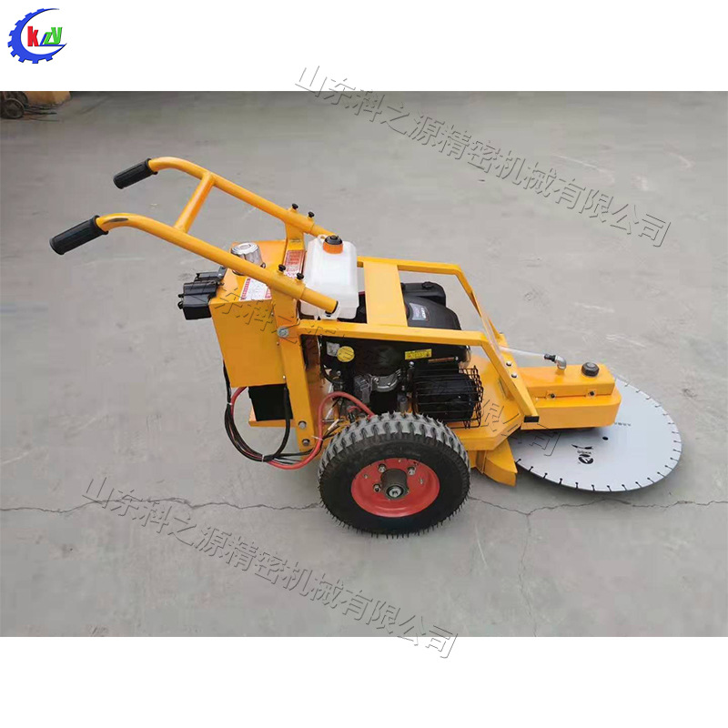 马路牙子切割机 高速铁路手推式电动切割机 带升降款桩子去除机