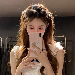 贅沢な蝶結びの高級ヘアピンの女性側の前髪の王女の頭は頭をつかんで飾ります。