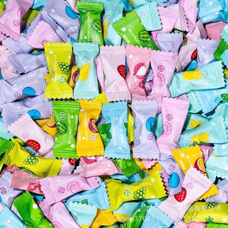 [Special Offer 2.5kg] Sugar-Free Vitamin C Mint Candy Bulk Fresh Breath Candy Independent Small Packaging Snacks Commercial Batch