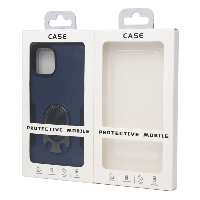 Упаковочная коробка для чехла мобильного телефона Apple 1716, картонная упаковка для чехла Samsung, цветная коробка для упаковки, универсальная упаковка для кросс-граничных поставок.