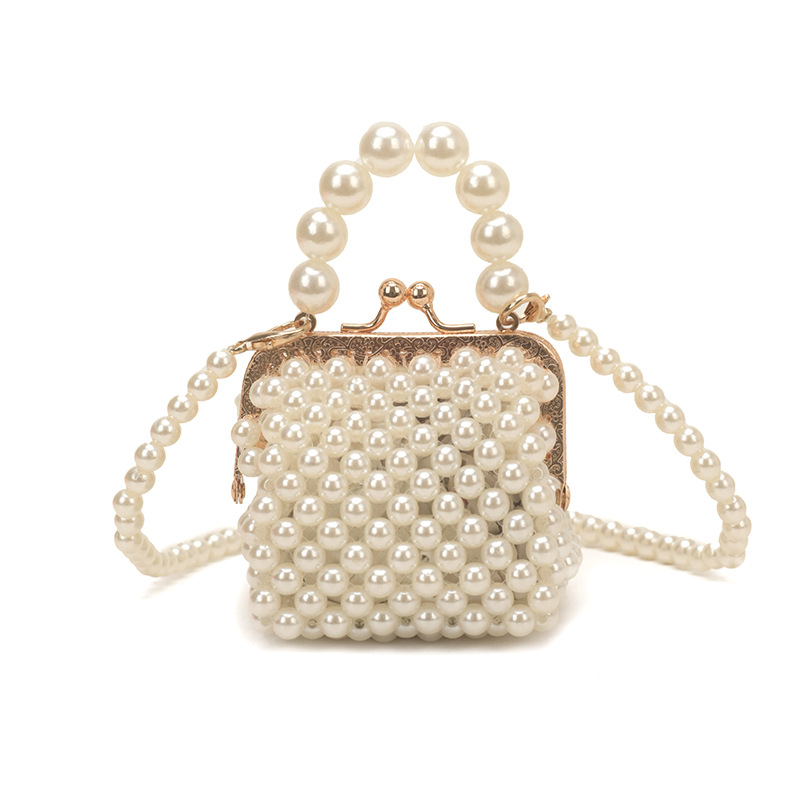 Sweet Pearl Princess bolso de mano compacto mini bolso de cambio para niños y niñas 2026 bolso de comercio exterior transfronterizo para niños