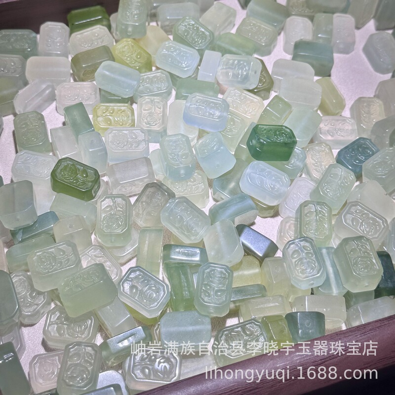 Wholesale of Xiuyu Rose Flowers, Natural Jade Through-Hole Rose Pendants, Xiuyu Flower Brand Manufacturer Wholesale Wholesale of Xiuyu Rose Flowers, Natural Jade Through-Hole Rose Pendants, Xiuyu Flower Brand Manufacturer Wholesale